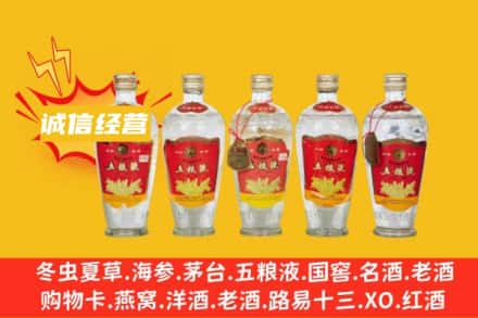 佛山回收老五粮液